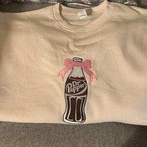 Embroidered Dr Pepper Sweatshirt